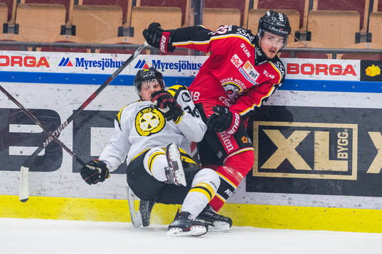 Brynäs Linus Ölund och Luleås Oscar Engsund