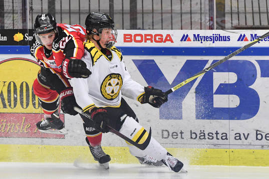 Luleås Karl Fabricius och Brynäs Adam Boqvist
