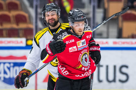 Luleås Patrick Cehlin och Brynäs Johan Alcén