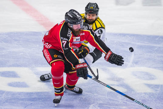 Luleås Jan Sandström och Brynäs Johan Alcén