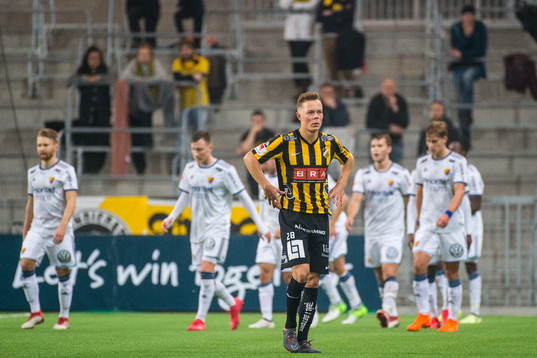 Häckens Adam Andersson deppar