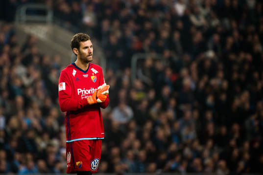 Djurgårdens målvakt Andreas Isaksson