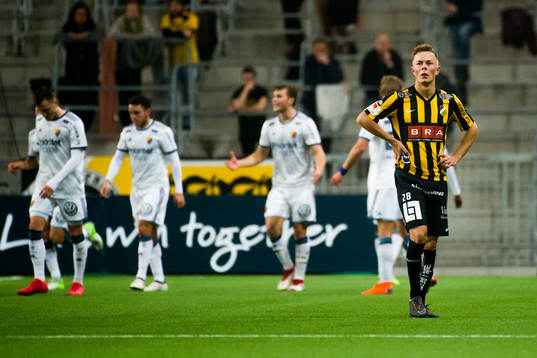 Häckens Adam Andersson deppar