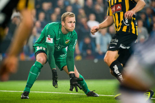 Häckens målvakt Peter Abrahamsson
