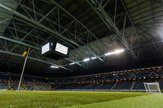 Stängt tak på Friends Arena innan kvartsfinalen i Svenska