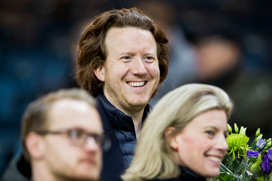AIKs ordförande Eric Ljunggren