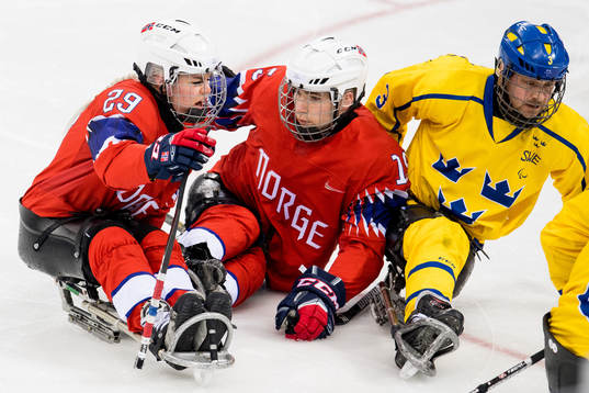 Lena Schrøder of Norway, Emil Sørheim of Norway and