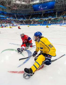 Lena Schrøder of Norway and Maximillian Gyllsten of Sweden