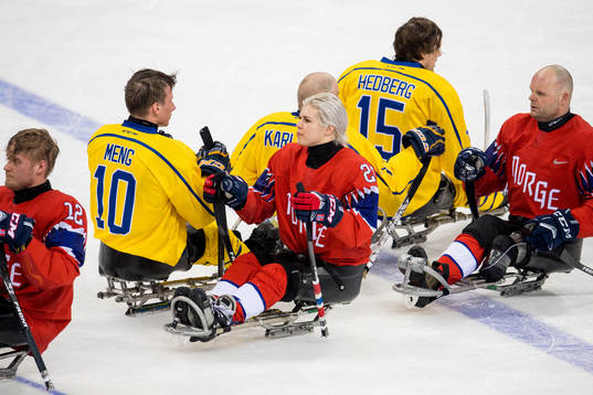 Robin Meng of Sweden, Lena Schrøder of Norway and Rolf