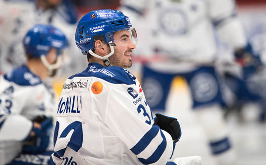 Leksands Patrick McNally värmer upp
