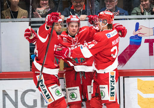 Timrås Jonathan Dahlen jublar