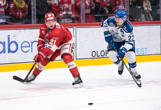 Timrås Johan Johnsson och Leksands Martin Grönberg