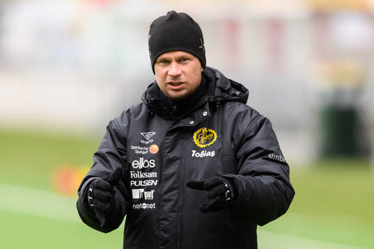 assisterande tränare Tobias Linderoth