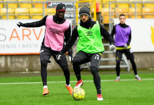 Robert Gojani och Marokhy Ndione