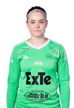 Ljusdals målvakt Linnea Lif-Jonsson