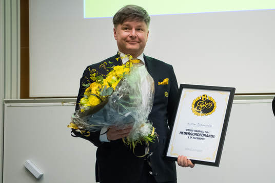 Elfsborgs avgående ordförande Bo Johansson utsågs till