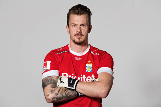 Målvakt Erik Dahlin