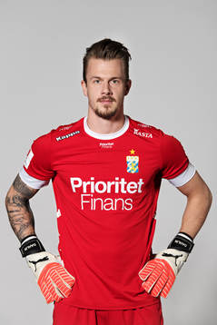 Målvakt Erik Dahlin
