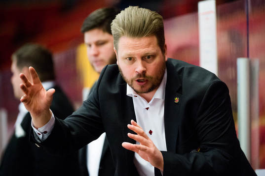 Luleås tränare Fredrik Glader