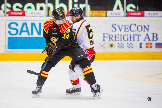 Brynäs Johan Alcén och Luleås Daniel Sondell