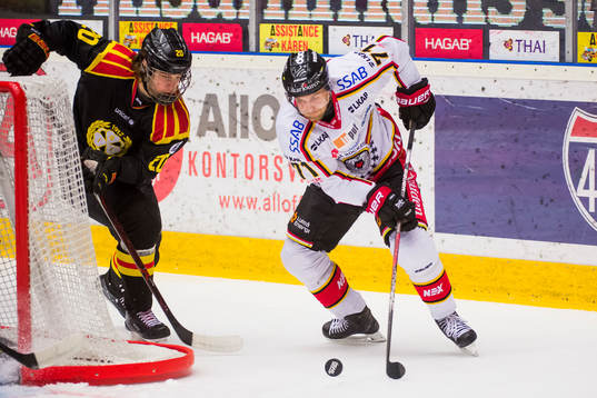 Brynäs Marcus Westfält och Luleås Patrick Cehlin