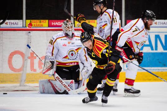 Brynäs Jacob Blomqvist jublar