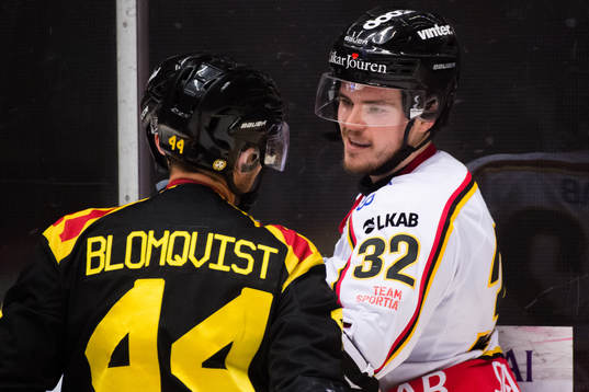 Brynäs Jacob Blomqvist och Luleås Oscar Engsund