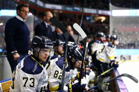s Sebastian Wännström  och Kevin Stenlund  deppar