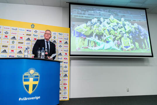 Sveriges förbundskapten Janne Andersson
