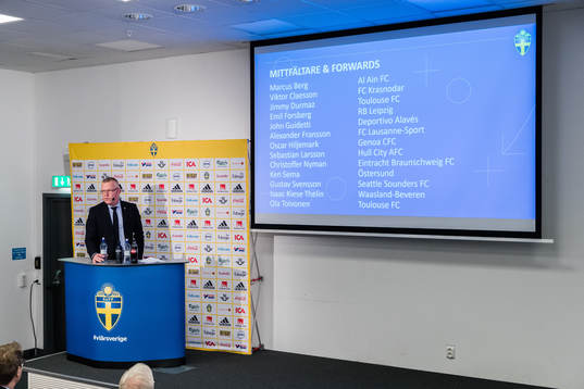 Sveriges förbundskapten Janne Andersson
