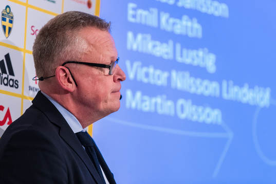 Sveriges förbundskapten Janne Andersson