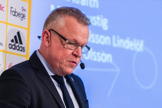 Sveriges förbundskapten Janne Andersson