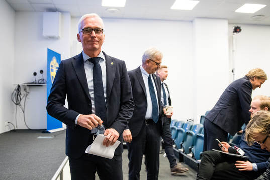 Svenska Fotbollförbundets generalsekreterare Håkan