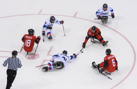 2018 Winter Paralympics, Day 6, Ice Hockey, Semifinal,