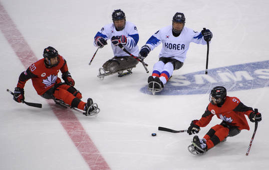 2018 Winter Paralympics, Day 6, Ice Hockey, Semifinal,