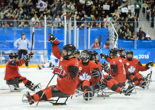2018 Winter Paralympics, Day 6, Ice Hockey, Semifinal,