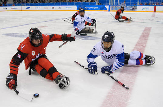 2018 Winter Paralympics, Day 6, Ice Hockey, Semifinal, USA