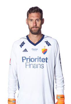 Djurgårdens målvakt Andreas Isaksson