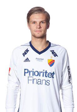 Djurgårdens målvakt Oscar Jonsson