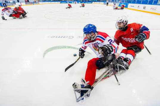 Pavel Kubes of the Czech Republic and Morten Værnes of