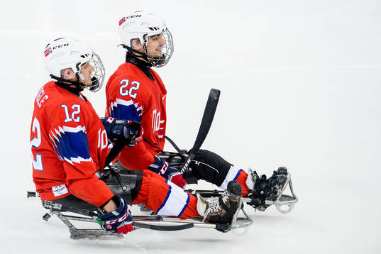 Magnus Bøgle and Audun Bakke of Norway