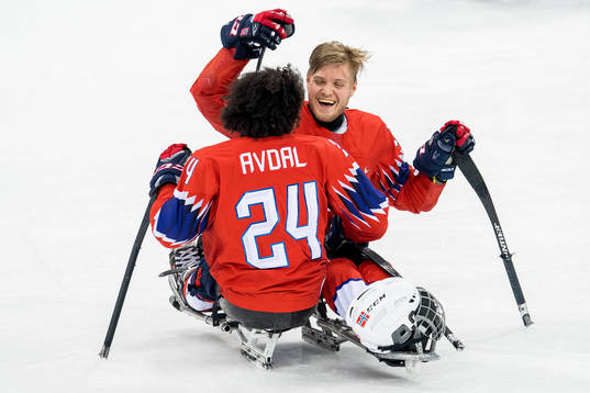 Thommas Avdal and Magnus Bøgle of Norway
