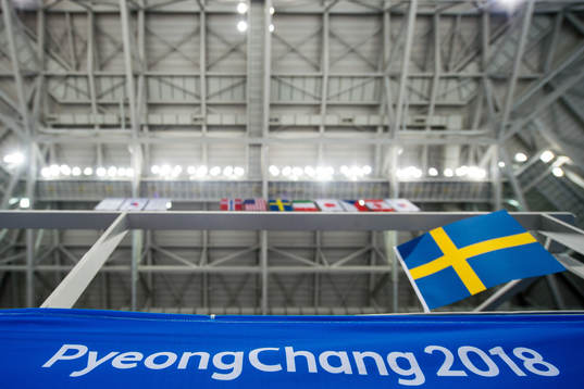 A Swedish flag