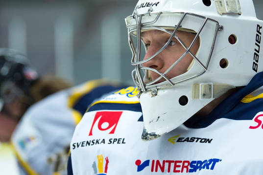 Visby/Romas målvakt Sammy Gustavsson
