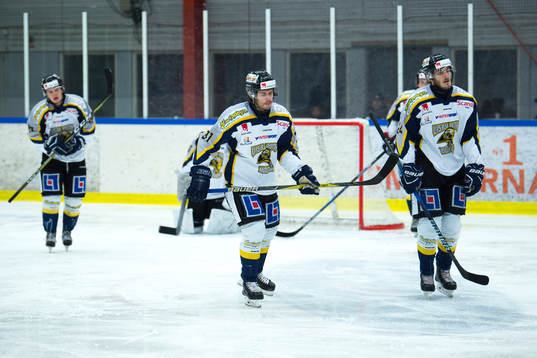 Visby/Romas spelare deppar