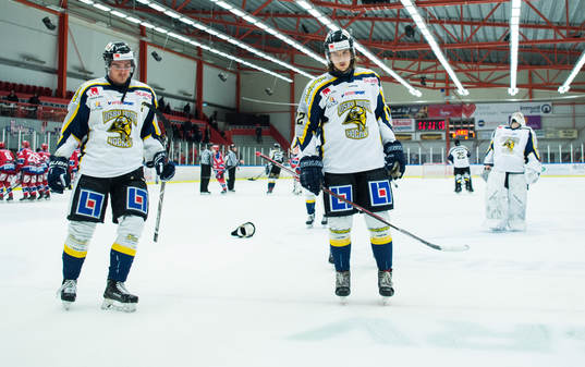 Visby/Romas Markus Kinisjärvi (v) och Gustav Hedin (h)