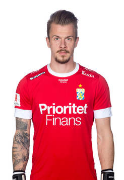 IFK Göteborgs målvakt Erik Dahlin