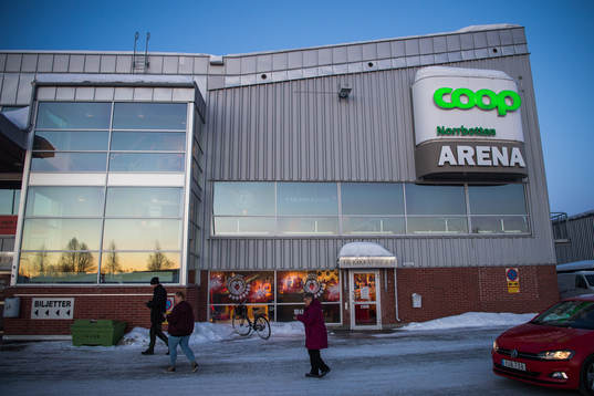 Coop Norrbotten arena exteriört