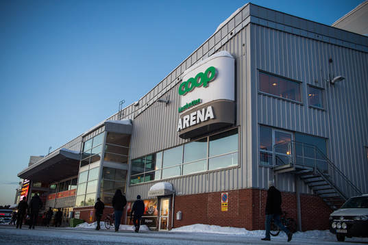 Coop Norrbotten arena exteriört