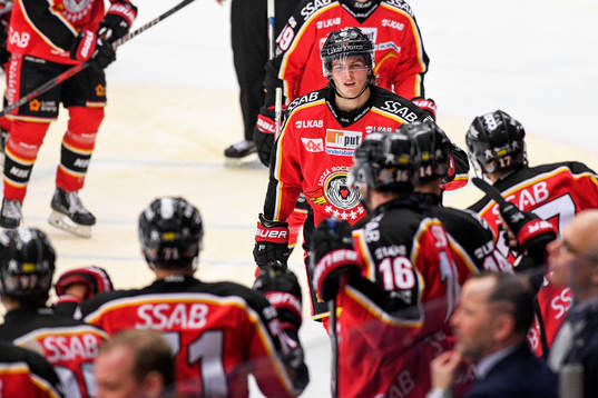Luleås Isac Lundeström jublar